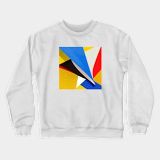 Abstract painting in the style of Ellsworth Kelly Crewneck Sweatshirt